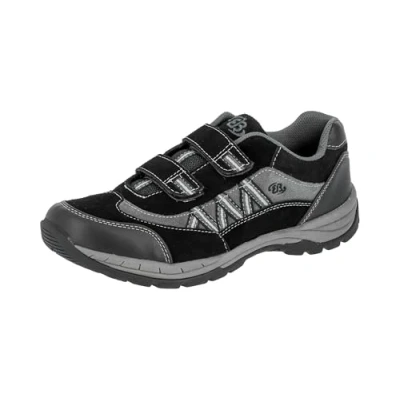 Imagen de Brütting Man Comfort V, Zapatillas de Estar por casa Hombre, Negro (Schwarz/Anthrazit Schwarz/Anthrazit), 40 EU