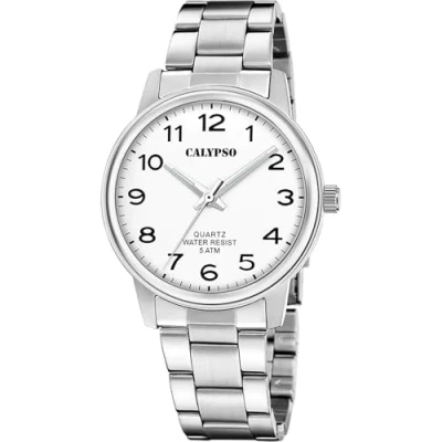 Imagen de CALYPSO Reloj Hombre K5864/1 Basic Caja de Acero Inoxidable 316l Plateado