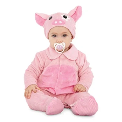 Imagen de My Other Me Disfraz de Cerdito Rosa para bebé