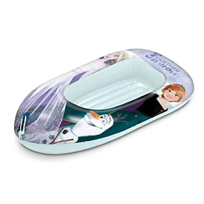 Imagen de Mondo Toys FROZEN Boat INFLATED BASE Barca hinchable para bebé Flotante 112 cm Ideal niño/niña 16925