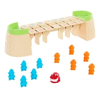 Imagen de Mattel Games Cocodrilo comilón Juego de Mesa Familiar Animales, +5 años (Mattel HRC09)