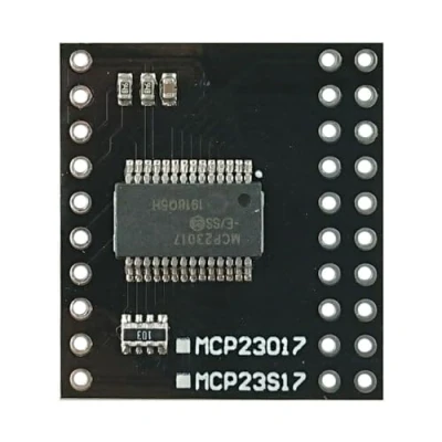 Imagen de Módulo expansor bidireccional de 16 bits interfaz serial SPI MCP23S17