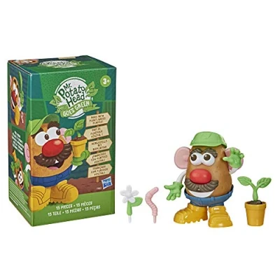 Imagen de Potato Head Mr Goes Green, 15 Piezas de plástico Vegetal, Juguetes Infantiles