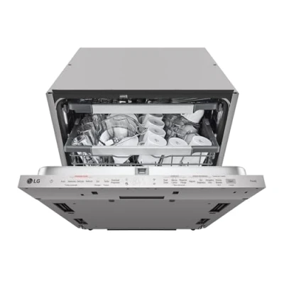 Imagen de Lavavajillas integrable LG DB597TXS, 14 servicios, 10 programas, 60 cm, TrueSteam™, EasyRack™, Sin panelar