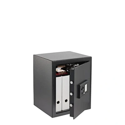 Imagen de BURG WÄCHTER Caja fuerte con cerradura electrónica, Home Safe, Nivel de seguridad B, Antincendios DIN 4102, VdS, Certificación ECB S, 45,3 l, 49 kg, H 240 Negro