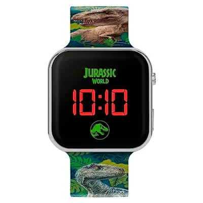 Imagen de Jurassic World Reloj Digital para Chicos de Cuarzo con Correa en Plástico JRW4100