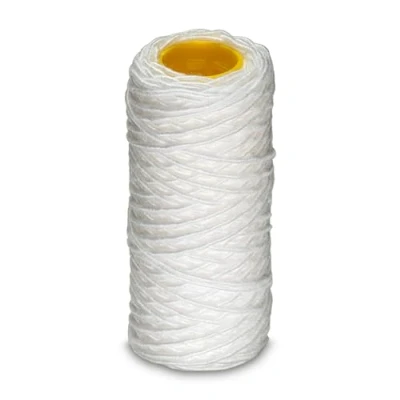 Imagen de WK wkcartfil5 Cartucho filtrante Hilo Envuelto 50 micras 5&quot; Fabricado en Italia, Color Blanco, 5&#039;&#039; x 1 pezzo