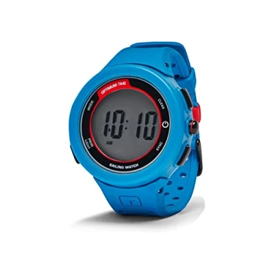 Imagen de Optimum Time Series 15 Reloj para Vela Ligera y Azul Unisex Caja de ABS Duradera Reforzada en
