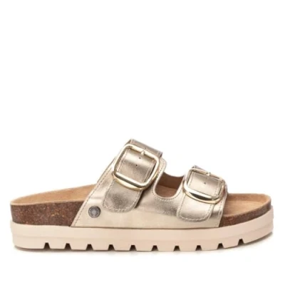 Imagen de Refresh Sandalias planas, Mujer, Talla: 40, Gold Zapatos