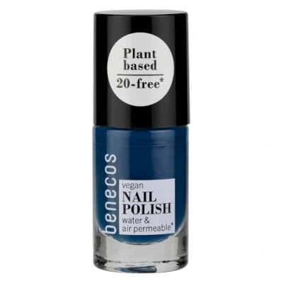 Imagen de Benecos natural beauty 95059 Esmalte de uñas 8free permeable al agua 5ml azul nórdico