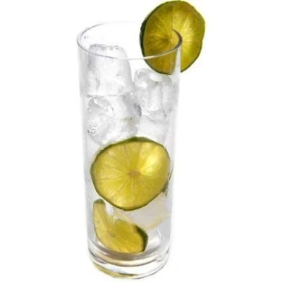 Imagen de Avenue&#039;s Set of 6 Dishwasher Safe Unbreakable Reusable Polycarbonate Plastic Hiball glasses (320ml / 11 oz to rim)