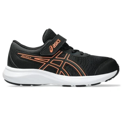 Imagen de Asics Gelcontend 9 Unisex Zapatillas running asfalto para niños, Talla: 27, Black/saxon green Zapatos