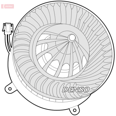 Imagen de DENSO DEA17012 Ventilador de Calefacción para vehíc. con volante a la izquierda MERCEDES BENZ: Clase E Berlina, T modell