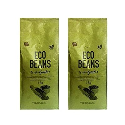 Imagen de CAFES GUILIS DESDE 1928 AMANTES DEL CAFE Café Molido Arábica Orgánico Grano Natural Bio Ecológico 2 Kg Tueste Artesanal