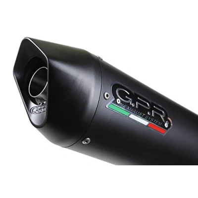 Imagen de GPR Italia S.155.FUNE, Escape homologado de Acero inoxidable con tubo conexión para Motocicleta Gladius 650 2008/15, Furore negro