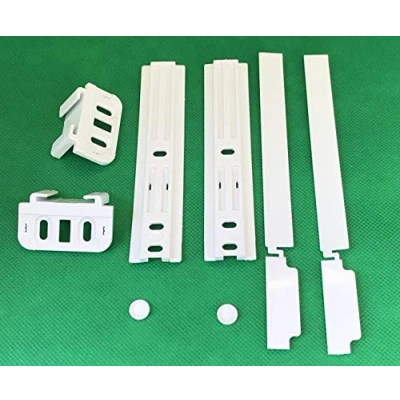 Imagen de MDS 481231019131 484000000857 Juego de 2 bisagras remolque para frigoríficos Bauknecht Whirlpool