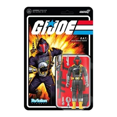 Imagen de SUPER7 G.I. Joe Cobra B.A.T Figura de reacción 3.75 Pulgadas