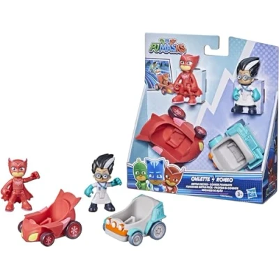 Imagen de PJ Masks Owl Búho VS Romeo, Multicolor, Piccolo (Hasbro F2842)