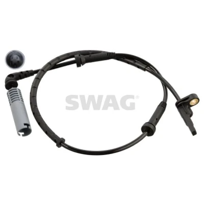 Imagen de SWAG 20 10 2825 Sensor de ABS Eje trasero izquierda, trasero, derecha 800 BMW: 5 Berlina, Touring