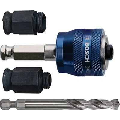 Imagen de Bosch Professional 4 pièces Kit de démarrage Power Change Plus (pour passer au Plus, accessoires pour perceuse visseuse)