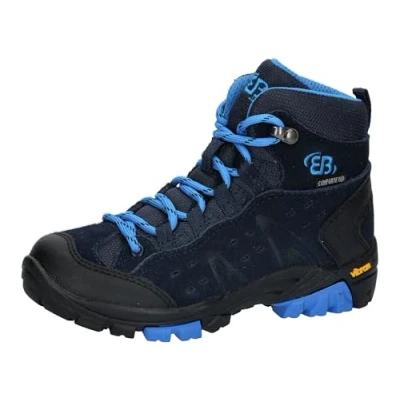 Imagen de Brütting Mount Bona High Kids, Botas de Trekking, Azul Marino, 40 EU