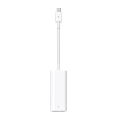 Imagen de Apple Adaptador Thunderbolt 3 (USB C) a 2, para dispositivo USB estándar, Blanco