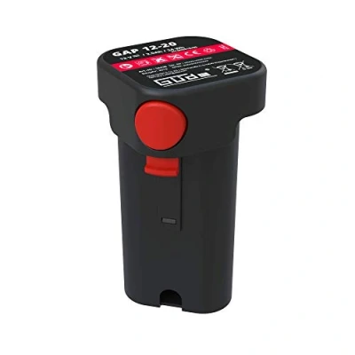 Imagen de Güde batería GAP 12 20 (12 V, ion de litio, 2 Ah, 24 Wh, función clic para cambiar la fácilmente, compatible con bomba barril lluvia RFP 201 04)