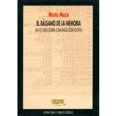 Imagen de El Balsamo De La Memoria: Un Estudio Sobre Comunicacion Escrita