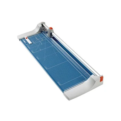 Imagen de Dahle Cizalla para papel (117 x 50 20,2 cm, longitud de corte 920 mm, capacidad 2,5 tamaño A1), color azul