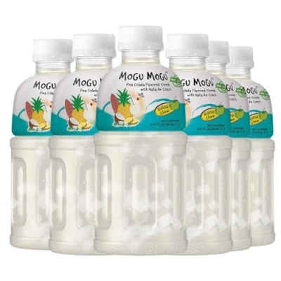 Imagen de Bebida Mogu 320ml. Pack 6 Unidades. (6 Botellas) (Piña Colada)