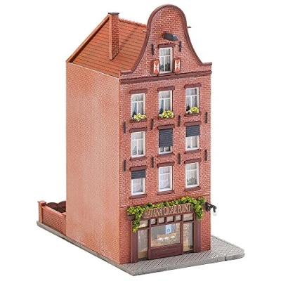 Imagen de Faller 232335 Old Town House/Cigar Shop N Scale Building Kit Juego de construcción, Talla única