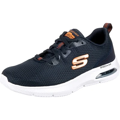Imagen de Skechers DYNA AIR, Zapatillas Hombre, Black Mesh/Charcoal Trim, 45.5 EU