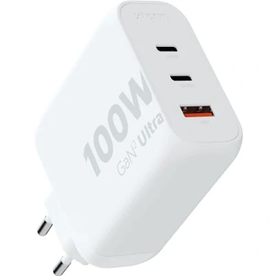 Imagen de Xtorm GaN2 Dual USB 2 C Cargador Rápido 100W Blanco