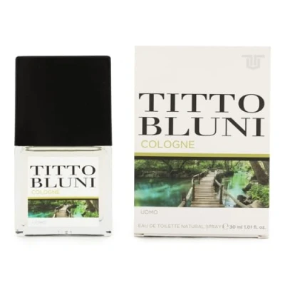 Imagen de TITTO BLUNI Cologne Uomo, Colonia Hombre, 30 ml, Perfume Formato Spray, Eau de Toilette Natural y Masculina, Aroma Amaderado Aromático, Fragancia Intensa Larga Duración