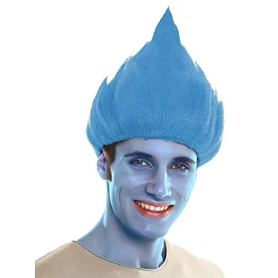 Imagen de My Other Me 203822 Peluca troll, color azul, 1 unidad (paquete de 1) (Viving Costumes 203822)