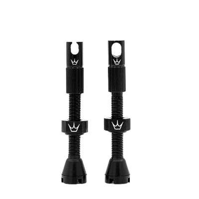 Imagen de Peaty&#039;s X Chris King MK2 Válvulas sin cámara Presta Bicicleta, Unisex, Negro, 42mm