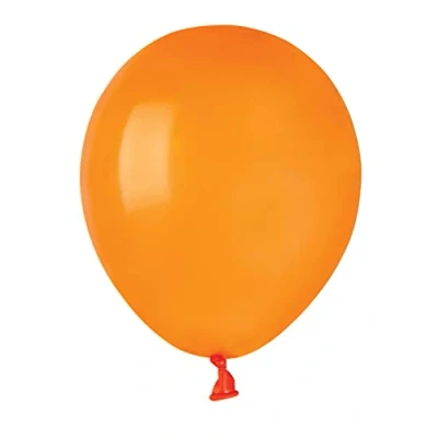 Imagen de Paquete 100 globos en latex natural Premium Quality A50 (Ø 13cm / 5&quot;), naranja