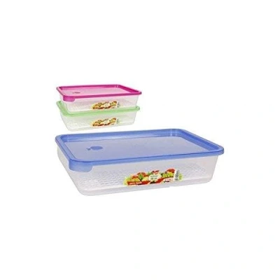 Imagen de Taperhogar Rectangular Con Rejilla Color Surtido, Juypal, 4,5l
