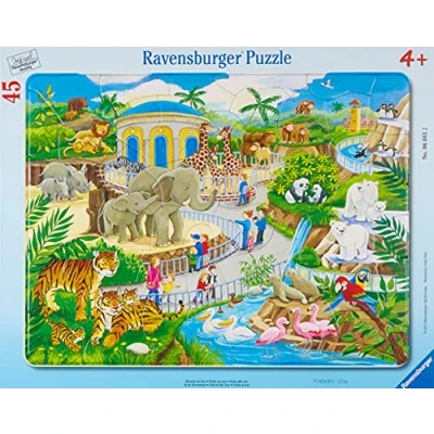 Imagen de Ravensburger 06661 Visita al Zoo Puzzle (30 a 48 Piezas)