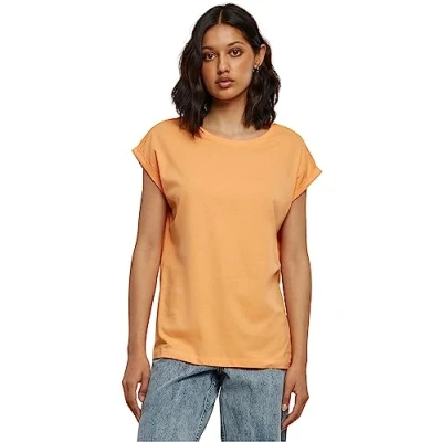 Imagen de Urban Classics Té de tirantes extendidos para Mujer, Camiseta Papaya, XL