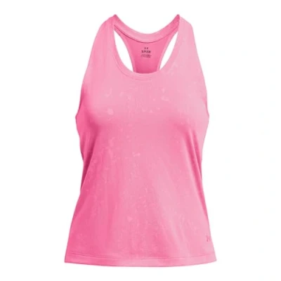 Imagen de Under Armour Launch Splatter Singlet Top, Mujer, Talla: Large, Fluo pink/reflective