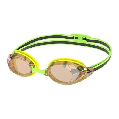 Imagen de Speedo Vanquisher 3.0 Mirrored Gafas de natación para Unisex Adulto, Hyper Yellow/Grey/Ablaze Mirror, One Size