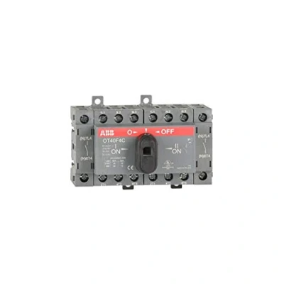 Imagen de Abb entrelec 1SCA104934R1001 Interruptor Modular, Gris Negro y Rojo, Estándar