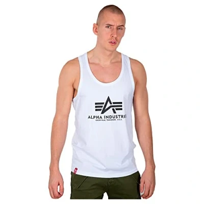 Imagen de Alpha Industries Basic TANK Top, Hombre, Talla: Small, White