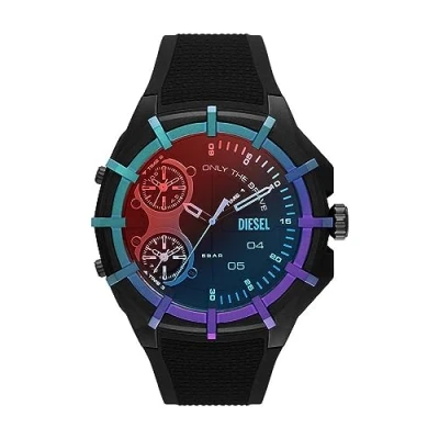 Imagen de Diesel Reloj Multiesfera para Hombres de Cuarzo con Correa en Silicona DZ1986