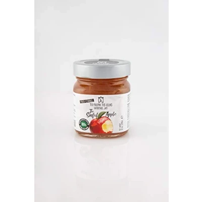 Imagen de To Filema Tis Lelas Mermelada de Manzana Casera sin Azúcar Añadido, Paquete 2 x 240 g (Total: 480g)