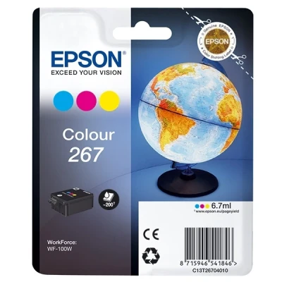 Imagen de Cartucho De Tinta Color Epson 267 C13t26704010