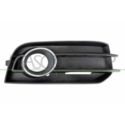 Imagen de PRASCO AD1202143 Rejilla Parachoques con orificio(s) para faros antiniebla borde cromado derecha AUDI: A1 Sportback, Hatchback