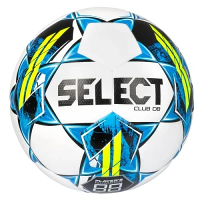Imagen de SELECT Club DB V22 Balón de fútbol, Blanco/Azul, tamaño 3