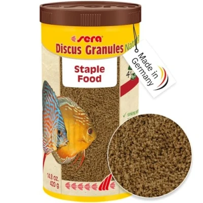 Imagen de Sera 30 Discus Granules Fish Food Size: 1000 ML by